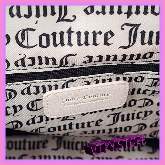 NWT ๐ Juicy Couture Velvet Backpack Rhinestones Glamorous &โChic #7086 ๐ - Picture 7 of 14